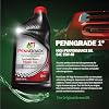 PENN GRADE 1, 71586, Synthetic Blend High Performance Oil SAE 15W-40, 1 Quart (12 Pack)
