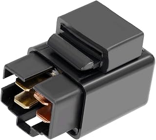 QAZAKY Starter Relay Solenoid Yamaha Grizzly Kodiak Moto-4 Raptor Razz Terrapro Trailway Timberwolf V-max Vino Warrior Wolverine YFZ450 YFB250 YFM350 YFM400 YFM700 YFP350 Zuma Pro Hauler 1000 Jog 50