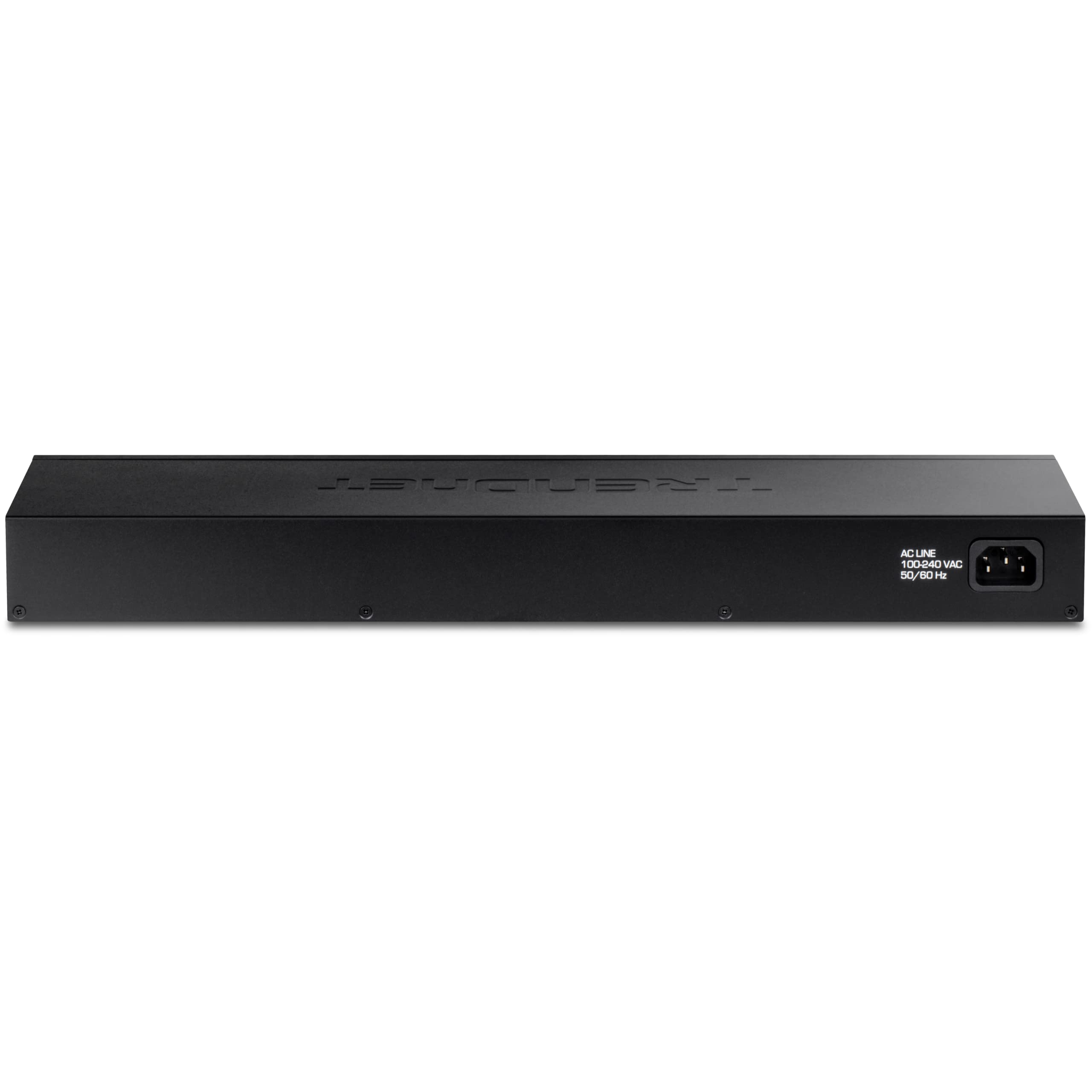 TRENDnet, TEG-S25, Commutateur Gigabit 24 Ports, 24 Ports Gigabit RJ-45, capacité de Commutation 48 Gbit/s, Conception sans Ventilateur, boîtier métallique, Alimentation Interne, Noir