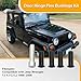AOUTTUOA Door Hinge Pin Liners Bushings Kit 5PCS Compatible with Jeep Wrangler TJ YJ CJ LJ 1986-2006, Door Hinge Pins Bushings Kit,Door Hinge Liner & Bushing Removal Tool