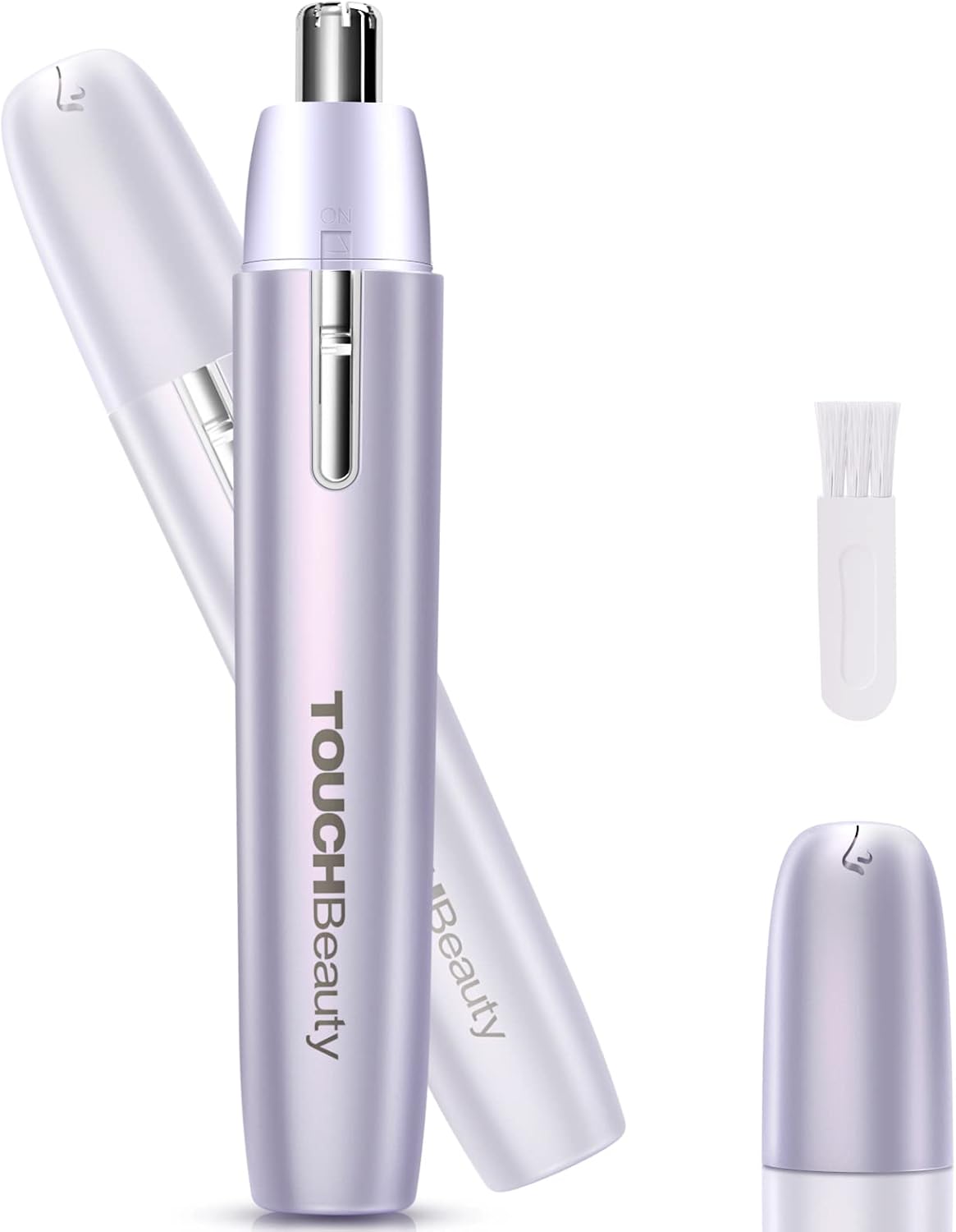 Neushaartrimmer voor vrouwen, oorhaartrimmer, gezichtshaartrimmer voor dames, pijnloze wenkbrauwtrimmer voor gezicht, lippen en kin