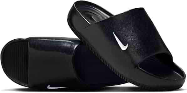 新品 NIKE ナイキ カーム スライド エレクトリック ブラック Amazon | [ナイキ] カーム スライド プリント NS CALM ELECTRIC