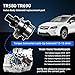 926-408 Torque Converter Lock-Up Solenoid - 3.2-3.7 Ω, Compatible with Subaru Lineartronic CVT TR580 TR690 Transmission, Fits Lock-Up Transfer Clutch Solenoids, OE: 31825AA050, 31825AA051, 31825AA052
