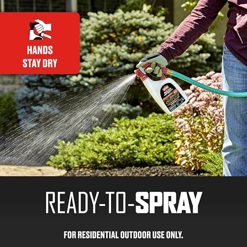Image of Ortho BugClear Insect Killer for Lawns & Landscapes Ready to Spray - Hose-End Applicator, Outdoor Bug Spray, Kills Mosquitoes, Ants, Spiders, and More, 32 fl. oz.