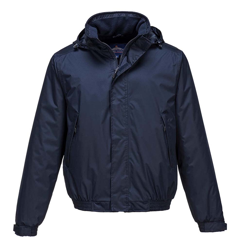 Portwest Calais Bomber Jacket, Size: M, Colour: Navy, S503NARM