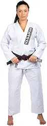 Kimono Trançado F300 Jiu Jitsu Haganah, Branco, M3