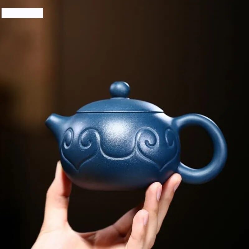 Teiera Teiera Cinese in Argilla Viola, caffettiera, teiera Portatile Fatta a Mano da Viaggio, Accessori for Il tè for la casa, teiera for tè Sfuso 250ML Teiere