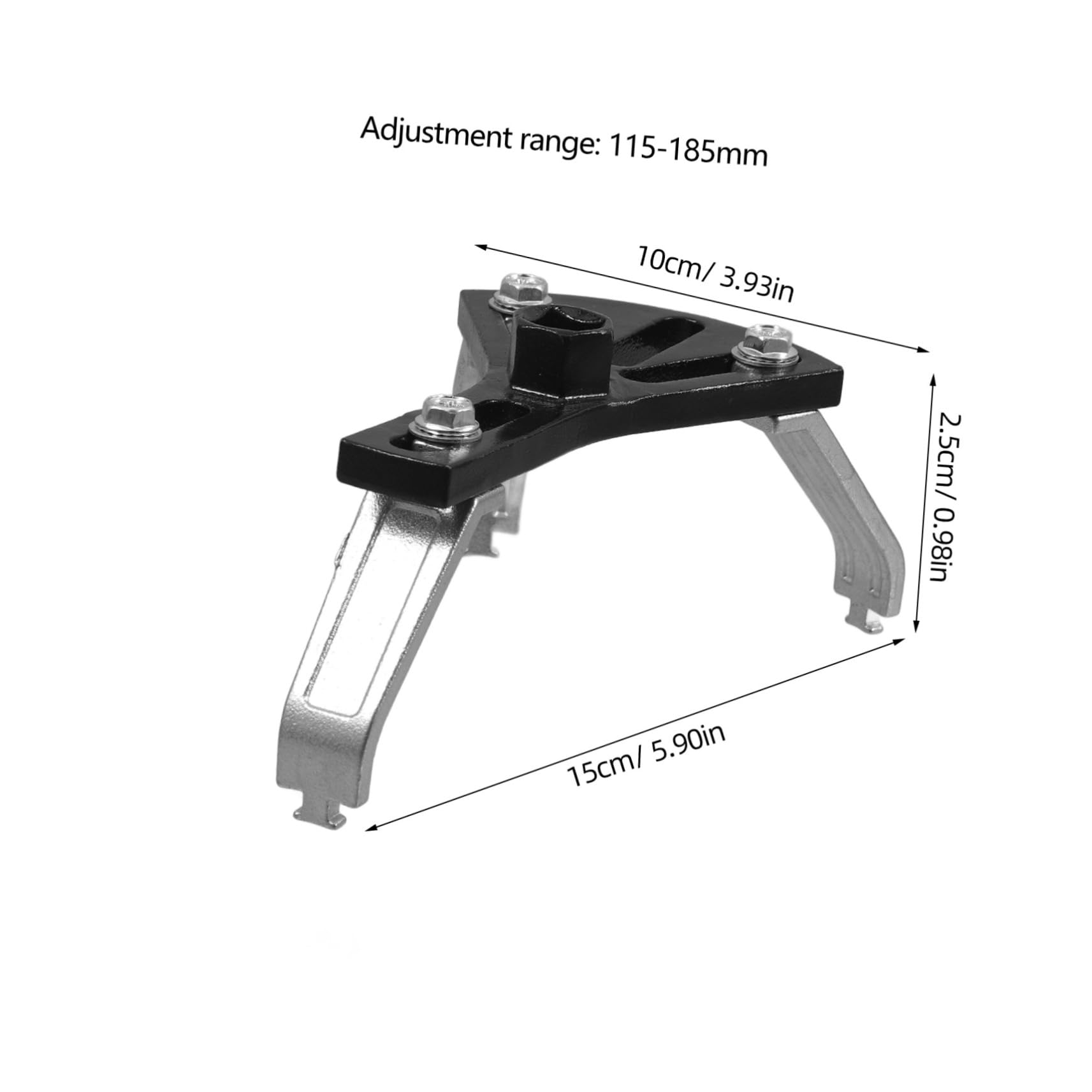 SWOOMEY Adjustable Car Lid Remover Tool Lightweight Pump Wrench for Easy Operation and Use Compatible with Models for Auto Repair and DIY