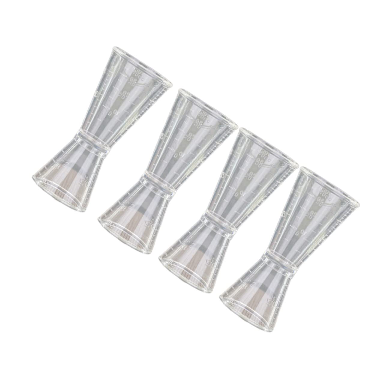 MAGICLULU 12piezas Taza Medidora De Cócteles De Doble Cabeza Medición De Alcohol Onzas Herramienta De Bar Para Fiestas y Hogar