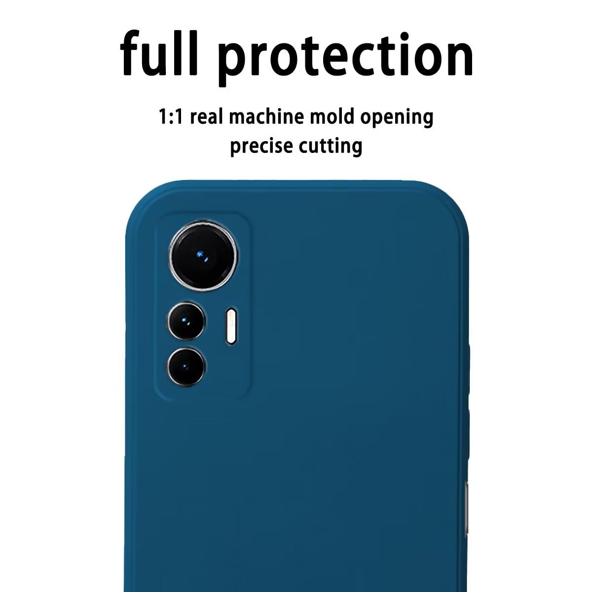 Custodia In Silicone TPU Per Xiaomi MI 13 Lite - Morbida, Protettiva, Colore Ciano Chiaro - Foto 8