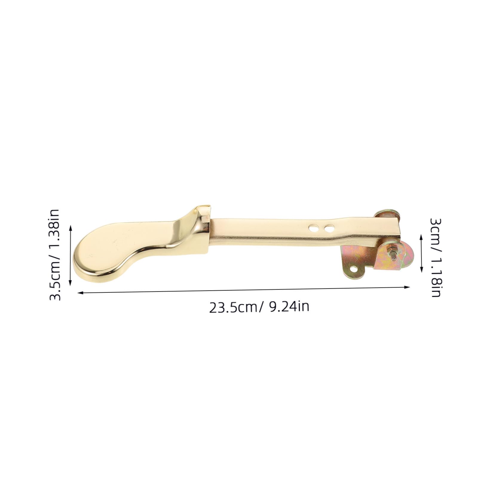 HEMOTON 3pezzi Pedale Sustain per Pianoforte Verticale Pedale per Tastiera Doppio Foro Parte di Ricambio per Strumenti Musicali