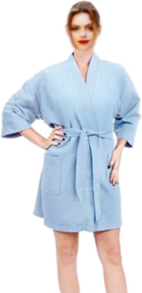 Short waffle robe Clearance