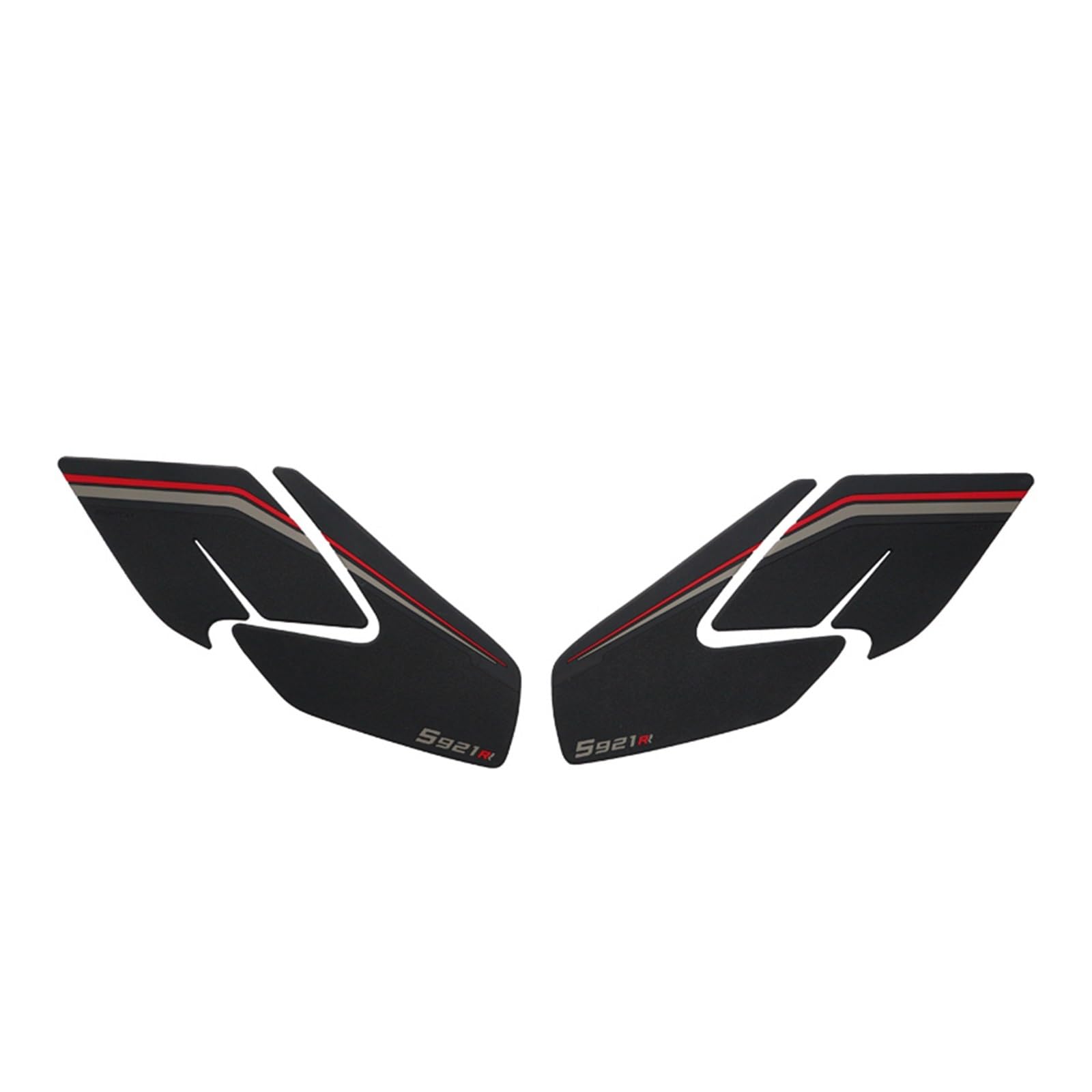 Motorcycle Fuel Tank Pad Stickers for QJ Motor SRK921RR SRK 921RR Motorcycle Anti-Scratch Rubber Oil Tank Protection Sticker Decals Pad Side Protect Stickers
