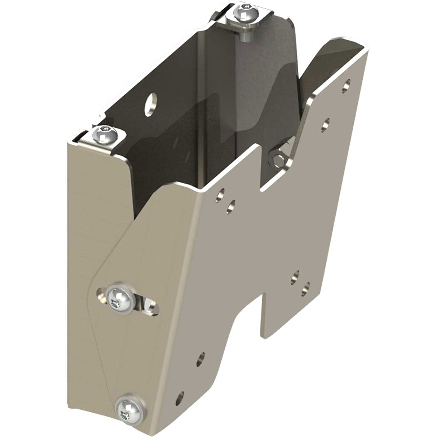 Video Mount Products Flat Panel Tilt Small, Silver