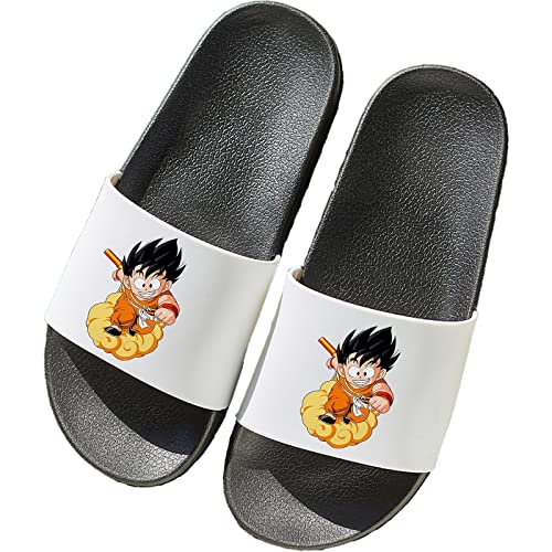 Cosplay Anime japonés para Dragon Ball Son Goku Mujeres Diapositivas Hombres Zapatillas Chanclas...