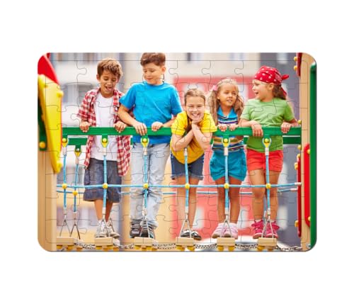 Image of Memories in Pieces: Personalized Wood Puzzle - Photos, Logos & More 33 Pcs (11x7.8inch)