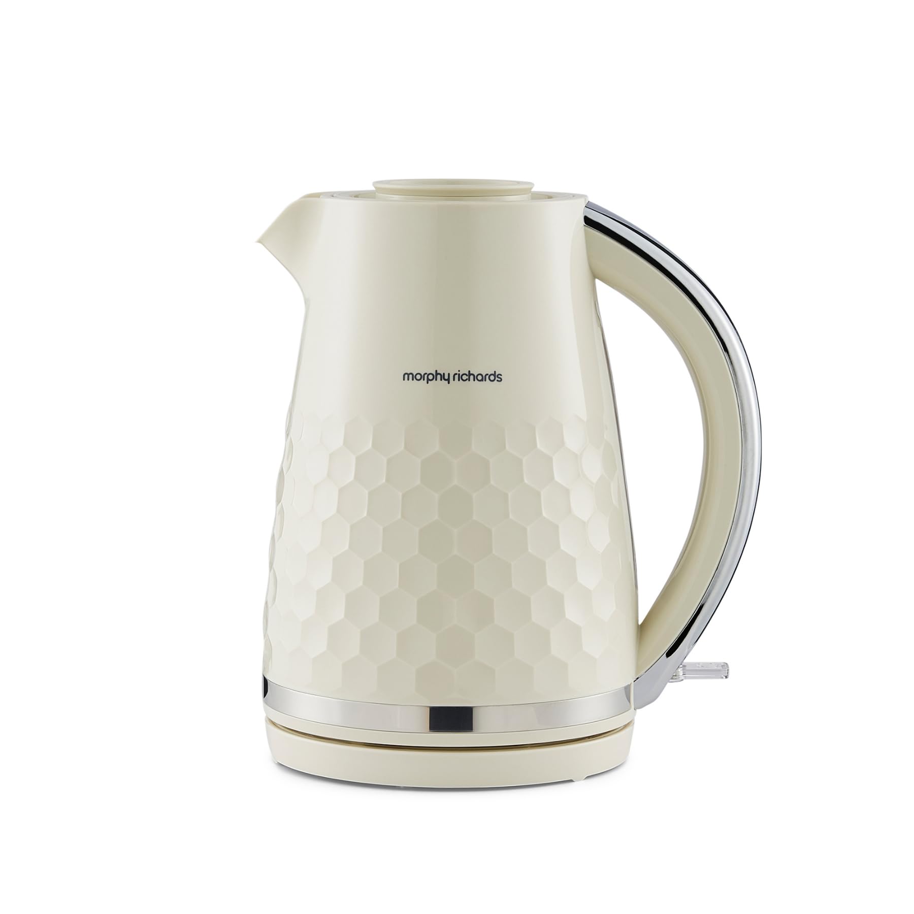 Morphy Richards Hive Kettle, 1.5L, Easy Fill System, Enhanced Waterspout, 3KW Rapid Boil, 360 Degree Base, Limescale Filter, Water Viewing Window, Cream, 108272