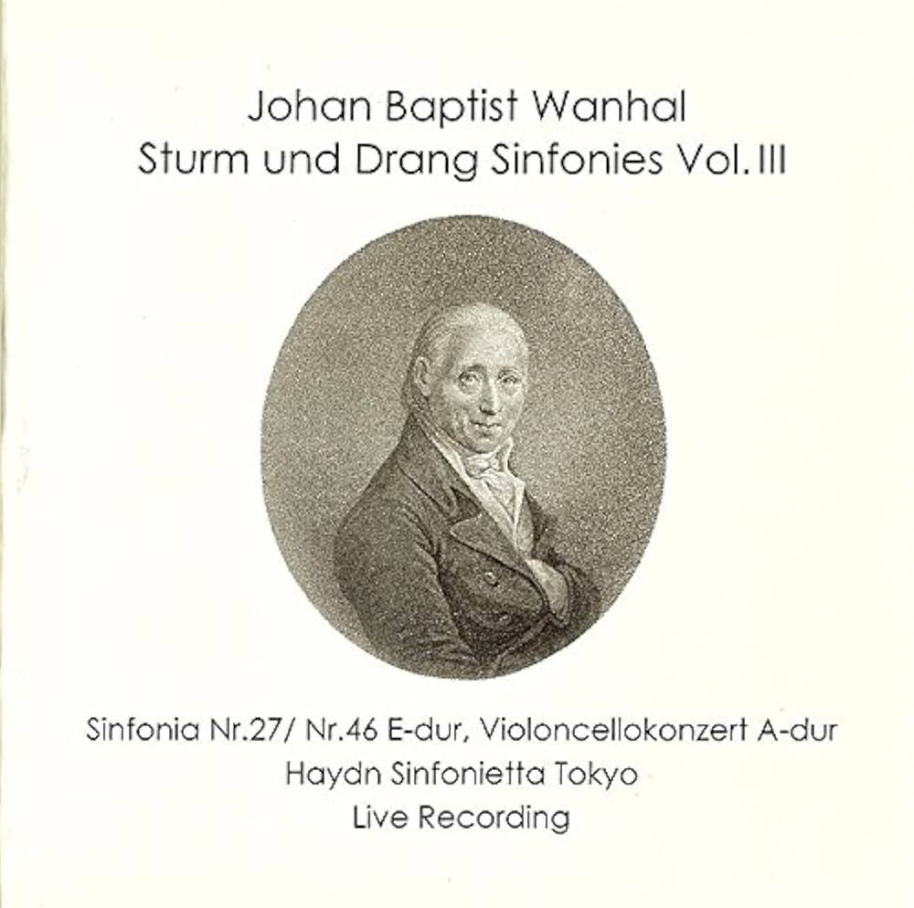 ヴァンハル：交響曲ハ長調Bryan C1（ca.1770） ヴァンハル：交響曲ハ長調Bryan C1（ca.1770）