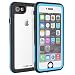 CellEver Clear iPhone 6 / 6s Case Waterproof Shockproof IP68 Certified SandProof Snowproof Full Body Protective Transparent Cover Fits Apple iPhone 6 and iPhone 6s (4.7") - KZ Sky Blue
