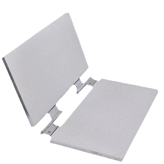 Forma do wytłaczania wosku pszczelego, aluminiowe formy o wysokiej precyzji do pszczelarstwa i rzemiosła DIY, łatwe wyjmowanie, komory 4,7 mm i 5,4 mm, trwała i niezawodna konstrukcja