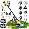 20000 RPM Brushless Battery Weed Wacker Cordless, 6000mAh Electric Weed Eater Battery Powered, Heavy Duty Brush Cutter Edger Lawn Tool/Weed Trimmer/Grass Trimmer W/Wheel Metal Blade, 2 Battery