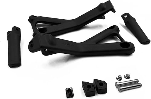 Miniatura 2 de HTTMT - Pedal de soporte de estribo del pasajero trasero negro compatible con Ducati Panigale V4S 2018-2020 PN MT390-049-BK