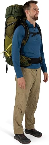 Miniatura 8 de Osprey Atmos AG LT 50L Mochila de senderismo para hombre, Scenic ValleyVerde, Peppercorn SM