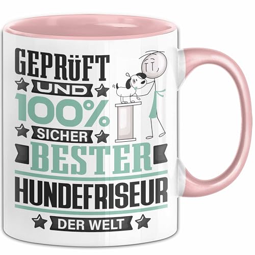Trendation Hundefriseur Geschenk Lustiger Spruch für Hundefriseur Geschenkidee Bester Hundefriseur