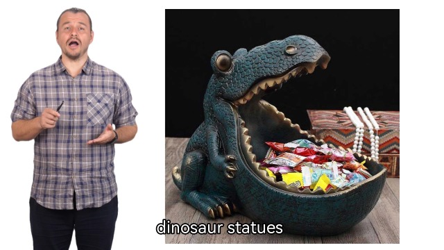 Decorative Bowl Engineer Dinosaur Statue Fun Candy Dish For Office Desk Dino Key Bowl For Entryway Table Decoration Bowl Funny Animal S Resin S For Home Decor Big Mouth Candy Candy Bowl 3 thumbnail image