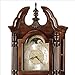 Howard Miller Jonathon Floor Clock with Chimes and Pendulum, Wood Finish Lockable Glass Door, Chain Driven Single-Chime Movement, Vertical Grandfather Home Decor for Bedroom & Living Room