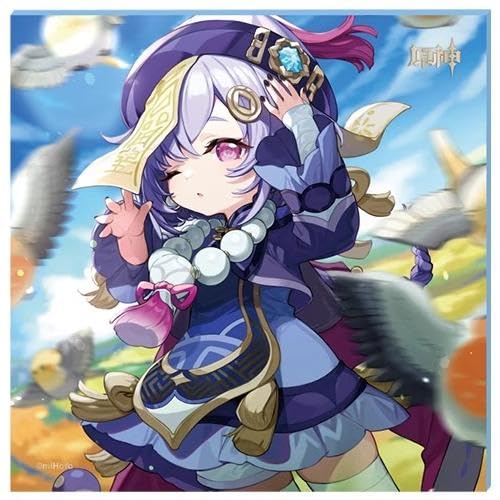 Amazon | 原神 公式グッズ 正規品 命定の日 キャラクター 色紙 (七七
