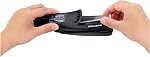 PaperPro inSPIRE 20 Sheet Stapler - One Finger, No Effort, Spring Powered Stapler - Black (1423)