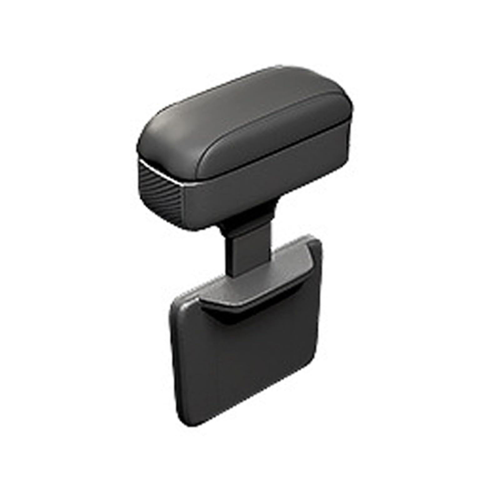 Consola central automotriz con reposabrazos de altura y compartimentos de almacenamiento deslizantes, accesorios para el interior del coche