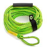 Botepon Tow Rope for Tubing, Tow Rope for Towable Tubes for Boating, Tow Rope for Pulling Tube with Pontoon Boat Jet Ski, 60ft