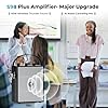 SANMIC 50W Voice Amplifier with 2 Headset Microphones,Microphone with Speaker, Portable Sound System with Microphone,Bluetooth Speaker Megaphone for Teachers, Classroom, Outdoor, Events -S98Plus #1
