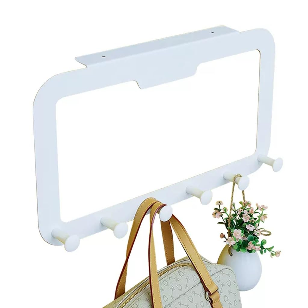 AHGFTYRDT Coat Rack Freestanding Hook Behind The Door Hanger Hanger Porch Door Back Coat Hook Rack No Trace Coat Rack Free Punching Clothes Hook Hall Tree