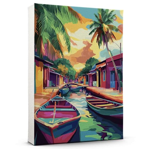 Ben Tres Poster Print, Vietnam Poster Wall Art, Ben Tres Decor Travel Poster, Vietnam Travel Gift, Housewarming Gift - 99AZ119