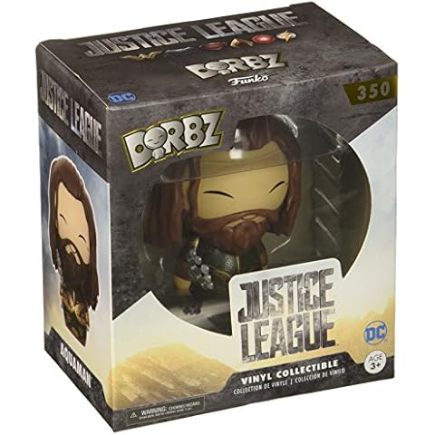 Funko - Justice League: Aquaman Figura de Vinilo Cover