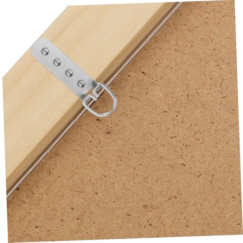 Image of KALLORY 8pcs Robust Metal Picture Frame Hooks Heavy Duty D-Ring Hangers for Hanging Artwork Mirrors