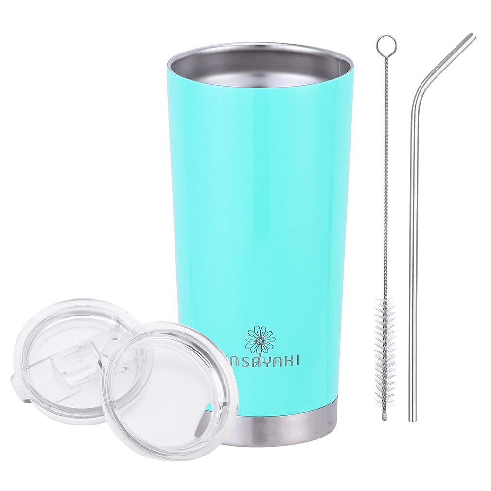 Insulated Tumbler with Straw Coffee Travel Mug Water Coffee Cup 20 oz