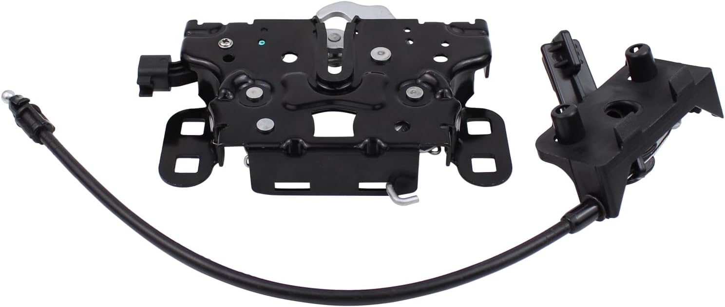Hood Lock Latch and Hood Catch Secondary Release Cable for Jeep Compass 2017-2025
