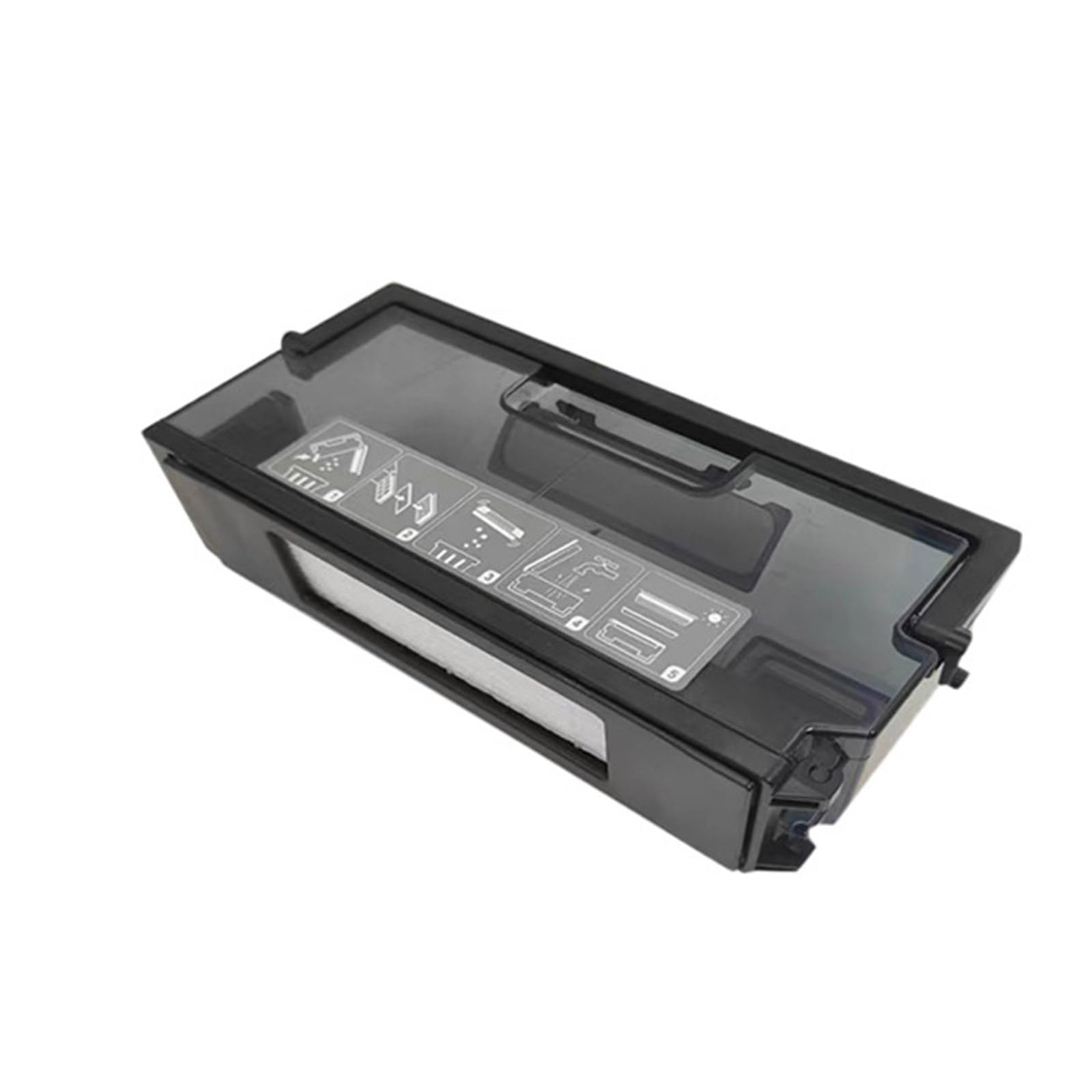 Kalttoy Garbage Bin for T8 Home Sweeping Robot Vacuuming Cleaner Box Replacement Part Household Sweeper Maintenance Replacement