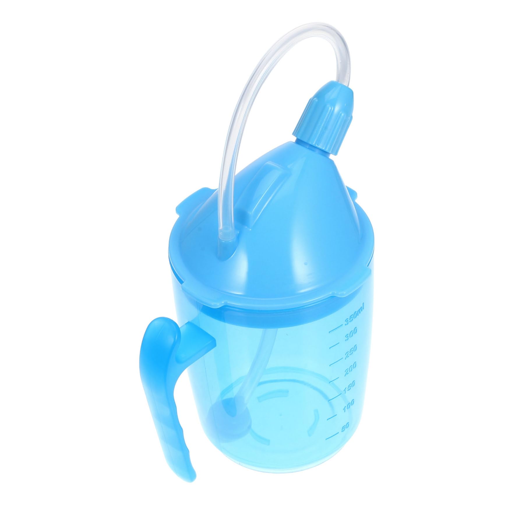 FRCOLOR 2 Piezas copa de lactancia gente tazas de maternidad taza a prueba de asfixia plastico vasitos plastico de agua de bebida de maternidad irrompible el Blue