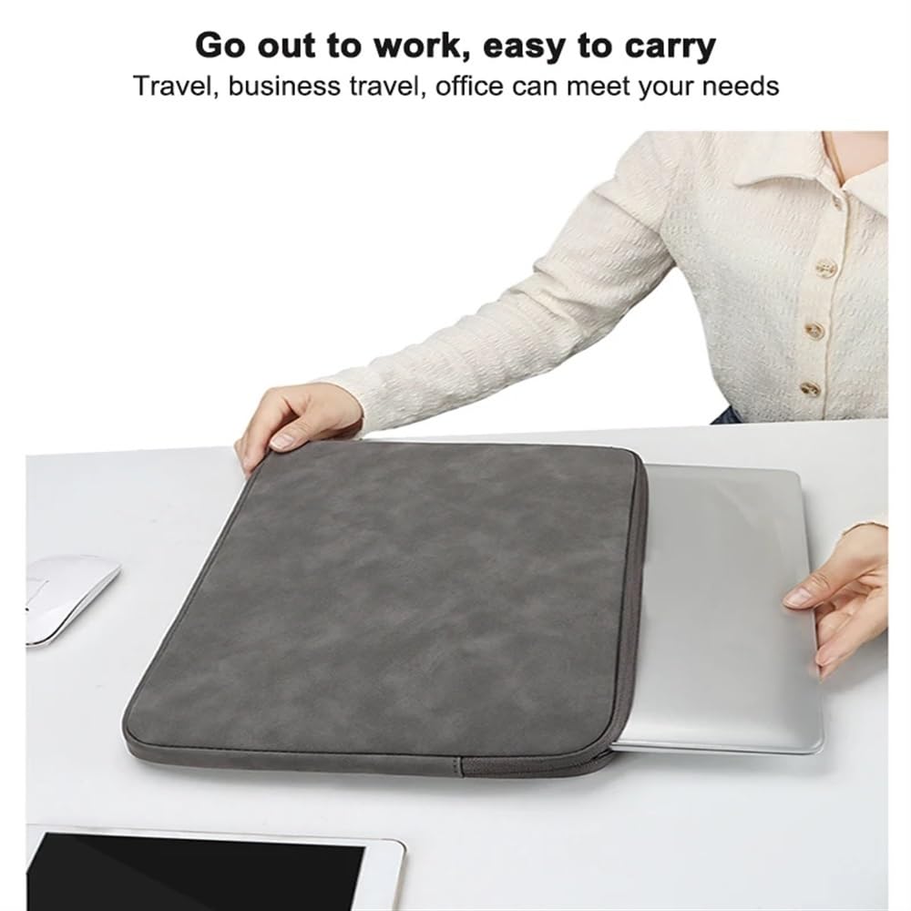 2 szt. wodoodporna skórzana torba na laptopa pokrowiec 13 14 15 cali etui do wszystkich modeli komputerów notebooka etui na komputer
