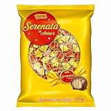  Bombones de chocolate con gofres crujientes, relleno de crema de anacardos, 825g - Serenata de Amor GAROTO 825g