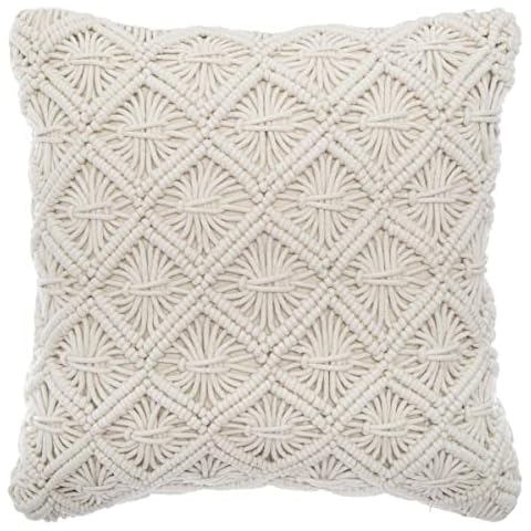 Coussin en macramé Atmosphera 40x40 cm Cover