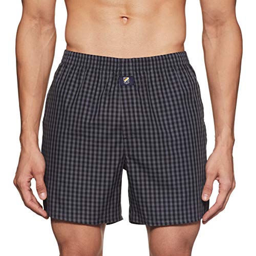 Image of Amazon Brand - House & Shields Men's Cotton Regular Boxer Shorts