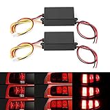Taillight Controller,3-Step Sequential Dynamic Flash Tail Light Control Module Boxes...