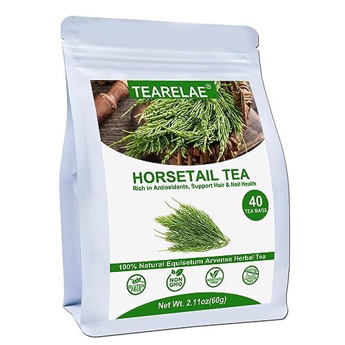 TEARELAE Premium Horsetail Tea Bags (40 Count)