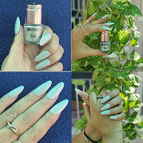 Image of Krayons Crazy Gel Nail Enamel, Waterproof, Longlasting, 8ml Each, Multicolor, Pack of 3 (Neon Orange, Neon Yellow, Silver Glitter)